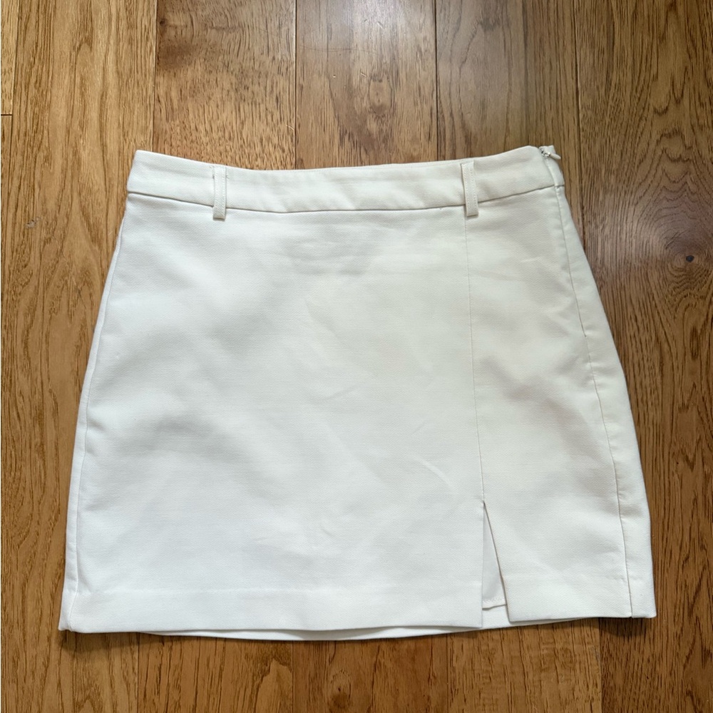 Dynamite mini skirt with slit